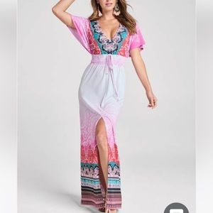 🌹Final Price🌹Venus Maxi dress Mixed Print size M Brand New multi color